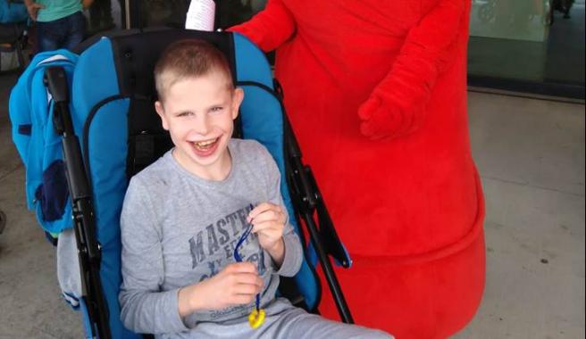 Doprava do školy pro autistu Matěje