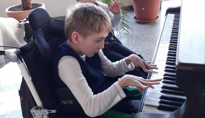 Matyáškovi na elektrický invalidní vozík