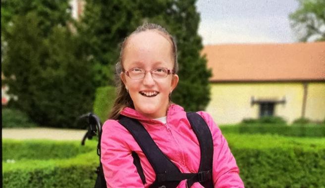Invalidní vozík pro upovídanou Elišku