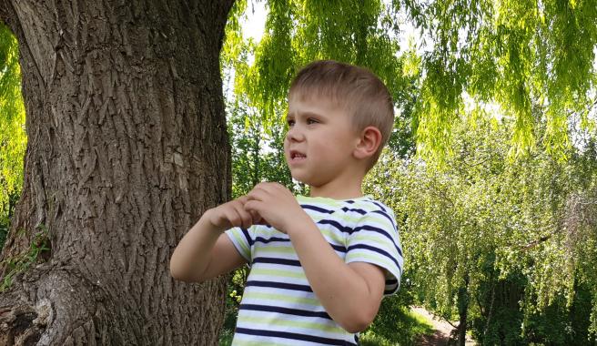 Senzomotorické pomůcky pro autistu Páťu