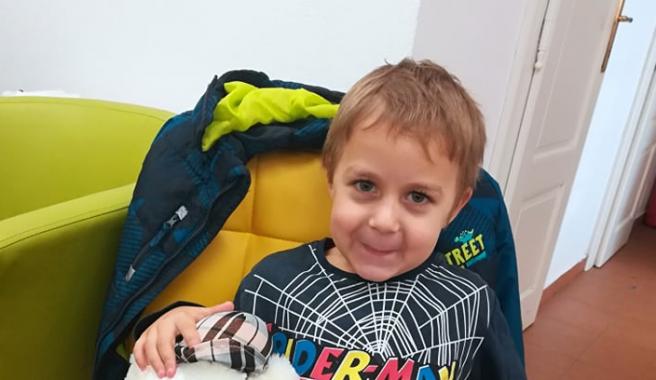 Svačinky a obědy ve školce pro Damiánka