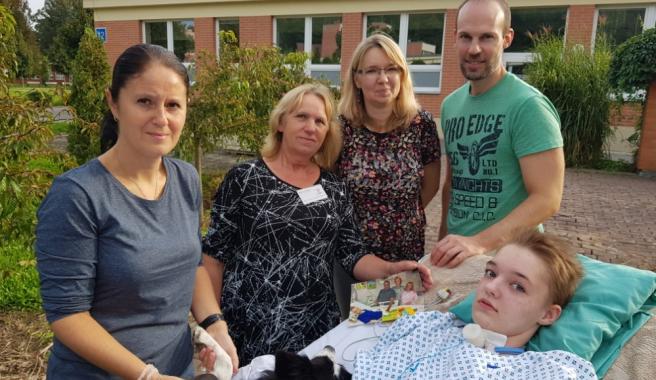 Rehabilitační pobyt pro statečnou Moničku