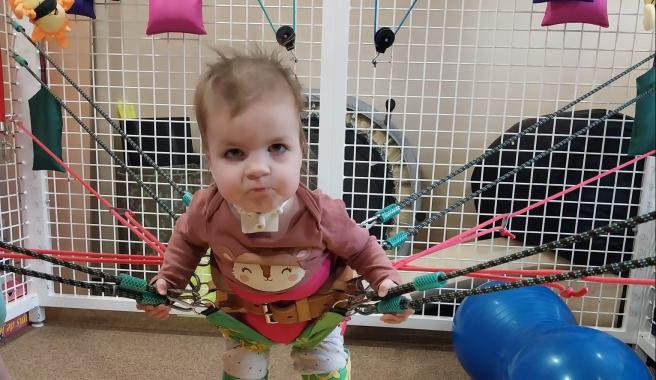 Rehabilitace dávají Diance naději, že bude chodit