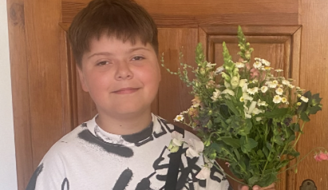 Samuel by se chtěl zlepšit v angličtině 